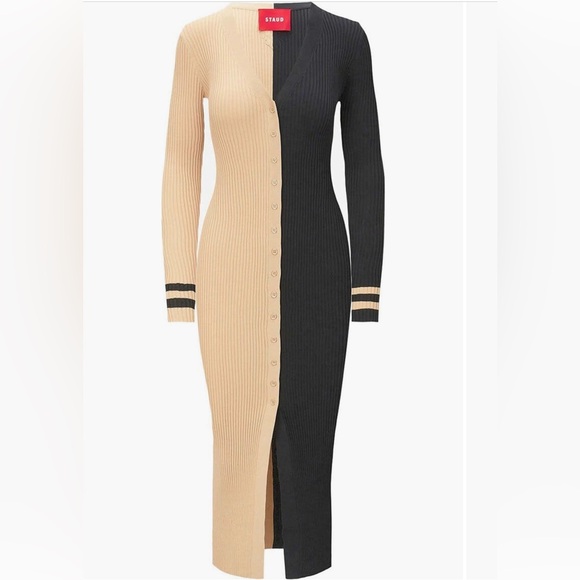 STAUD Women's New Orleans Saints Dress - Picture 2 of 13